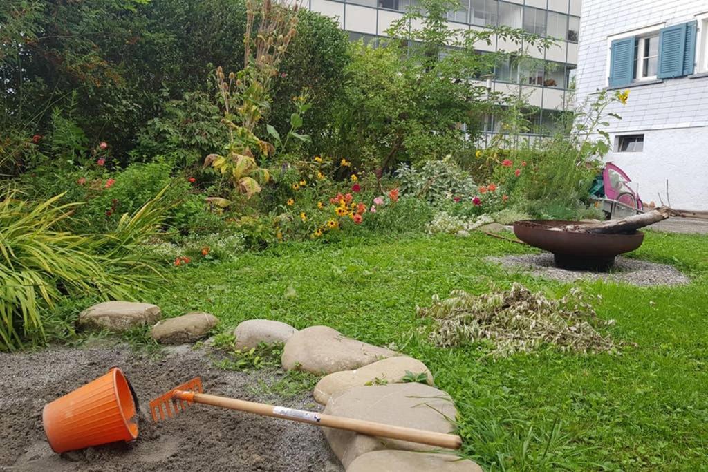 Ferienwohnung Am Hatler Brunnen Dornbirn Buitenkant foto